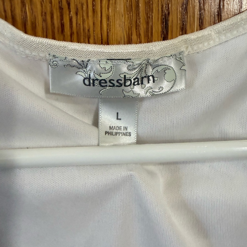 Dressbarn Classic White Blouse - Picture 2 of 2